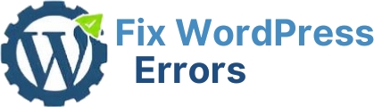 Fix WordPress Errors logo